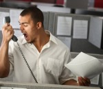 Angry Office Worker